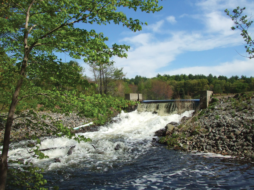 Dam as it was