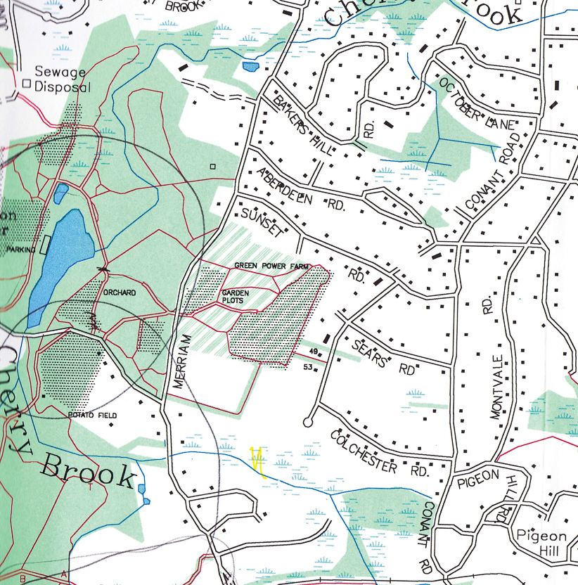 college pond map